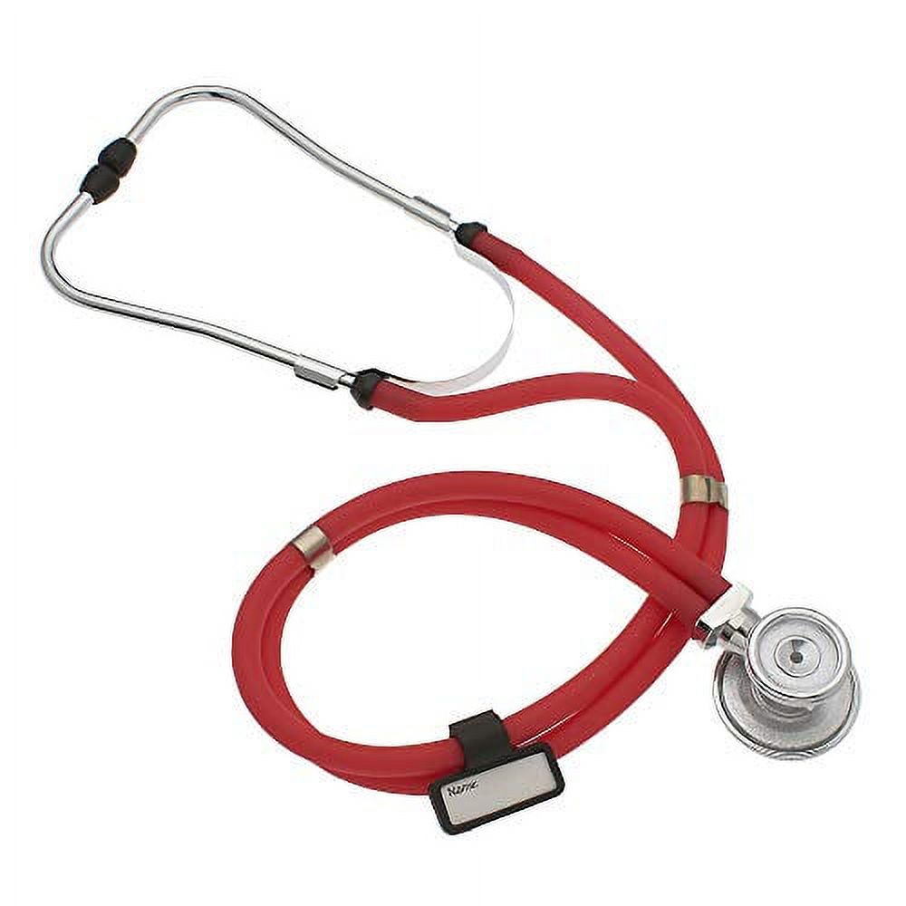 AsaTechmed Premium Sprague Double Tube Stethoscope Nurse Kit - Free EMT Shears Included