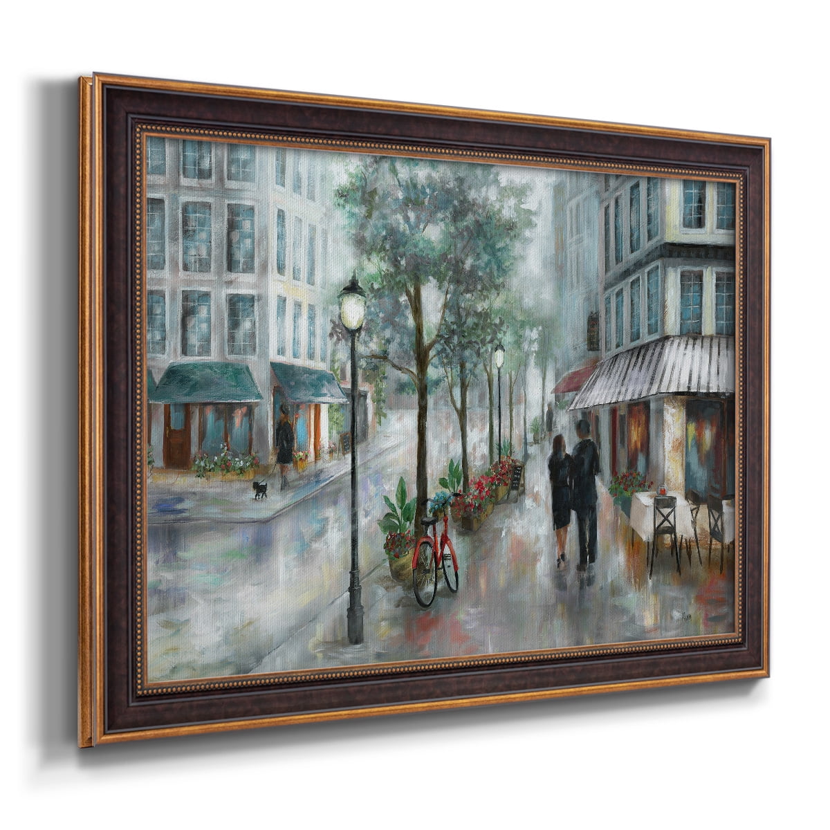 Out To Dinner Premium Framed Canvas- Ready to Hang