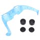 thumbnail image 3 of Accesorios de controlador Controlador translúcido Placa frontal Empuñaduras de pulgar para controlador inalámbrico PS5 DualSense Azul, 3 of 14