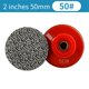thumbnail image 2 of M14 Rosca 2 pulgadas 50 mm Almohadillas de pulido manual de diamante Almohadillas de lijado galvanizadas Disco de pulido, 50, 2 of 4