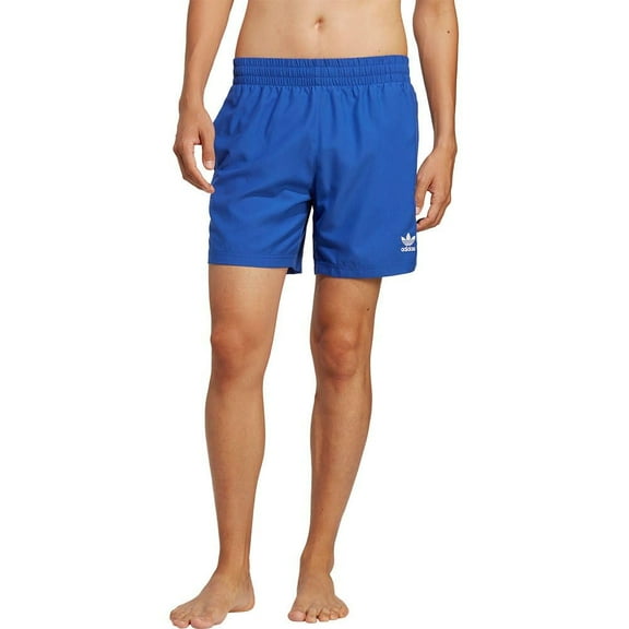 adidas Originals Solid Swim Shorts Semi Lucid Blue/White XS