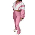 thumbnail image 3 of Oplxuo Lounge Sets for Women 2025 Fashion Sweatsuit 2 Piece Outfits Sweatshirt Slim Fit Sweatpant Tracksuit Matching Set, 3 of 6