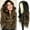 Chestnut Brown, variant on Aorsher Long Wavy Middle Part Wig for Women Synthetic Curly Wigs Light Wine Red Natural Wavy Heat Resistant Wig for Daily Party Use Small Area Lace Wig