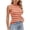 Red, variant on Staron Women's Striped Knit Sweater Sleeveless Round Neck Pullover Tank Top Casual Fashion Comfy Loose Blouse, White M