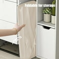 thumbnail image 4 of COFEST Collapsibles Laundry Hamper With Wheels Water Proof Rolling Clothes Hamper Basket Bin For Dirty Clothes Storage Beige, 4 of 7