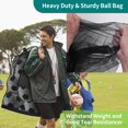 thumbnail image 3 of Bolsa de fútbol Hoiny extra grande de 40 x 30 cm con bolsillo, 3 of 7