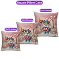 thumbnail image 3 of Happy Valentine’s Day Adorable Collie Puppy Holding Heart Balloon Pillowcase Double Sided Collie Dog Lover Gifts Idea Pillow Case Covers - 00030, 3 of 3