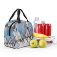 thumbnail image 5 of Sikiie Horses Running Through The Water Lunch Bag for Women & Men Adult Insulated Lunch Box, Food Lunch Containers Lunch Tote Bags for Work, Travel, Outdoor, 5 of 8