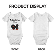 thumbnail image 3 of My Big Sister Is A Tibetan Mastiff Dog Cute Baby Clothing Bodysuits Boy Girl Unisex, 3 of 5