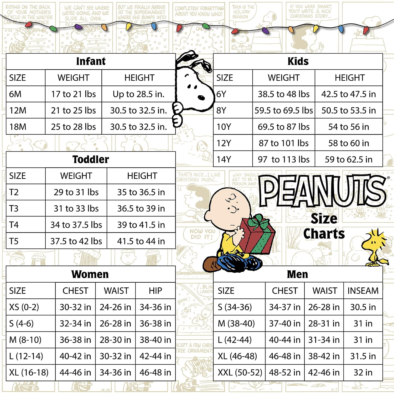 PEANUTS Toddler Boys Girls Snoopy Family Matching Pajamas Sleepwear 2-Piece Sets for Christmas with Woodstock Charlie Brown Linus (Red Plaid, 2T)
