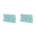 thumbnail image 2 of stanreset 2Pcs Practical Wall Phone Holder Socket Charging Box Shelf Bracket Stand Holder Green 2Set, 2 of 6