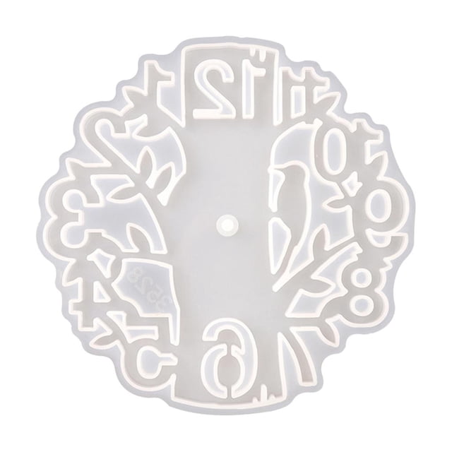 Molde de silicona para reloj, kit de bricolaje, resina epoxi, modelado y decoración. Molde de reloj