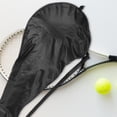 thumbnail image 2 of Bolsa protectora de tapa de la raqueta de tenis para hombres y mujeres bolsas de raqueta de correa para un solo hombro para el almacenamiento de equipos de tenis y pickleball, 2 of 5