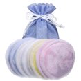 thumbnail image 3 of 8PCS Makeup Remover Pads Reusable Bamboo Cotton Pads Cleansing Pads, 3 of 9