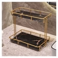 thumbnail image 1 of 2 Tier Cosmetic Storage Shelf Large Capacity Metal Storage Shelf Rack for Bathroom Kitchen, 1 of 7
