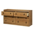 thumbnail image 6 of Memomad Bali Mid-Century Dresser for Kids and Adults (6 Drawers Oak Brown Color), 6 of 17