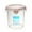 F-15, variant on Airtight Food Storage Containers, Plastic Stackable Canisters, 2 Cup Capacity, for Kitchen Pantry Organization and Refrigerator Leftovers, Small Blue, by FAJHHA