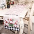 thumbnail image 1 of Dibujos animados Navidad Tabla Cubierta Cubierta Vestir Partido Forest Man Hombre Mantel Cena Ndcxsfigh Para estrenar, 1 of 9