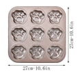 thumbnail image 2 of TIMIFIS Cake pan Non Stick Coating 9-piece Cake Cake Baking Pan Household DIY Baking kitchen gadgets Kitchen Gadgets, 2 of 2