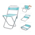 thumbnail image 4 of LEEYNEER Tabouret de Camping Pliant Robuste - Repose-Pieds Pliant Léger et Portable avec design Compact, Construction en Métal Robuste - pour Camping, Randonnée, Pêche, Voyage - Installation Instantanée/thé, 4 of 4