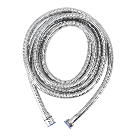 BIMZUC 118‑in Stainless Steel Shower Hose – Explosion‑Proof, Hot & Cold Nozzle, Heat‑Resistant, Easy Plug‑and‑Play