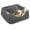 L (30"x 24"x 9"), variant on Comfortable Orthopedic Hooded Dog Bed for Medium Large Breeds, Machine Washable Anxiety Relief Pet Bed with Warm Cave Design, Grey
