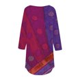 thumbnail image 4 of Birdeem Blouse Mode Femme Manches 3/4 Col Rond Ample, 4 of 9