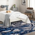 thumbnail image 3 of Tiger Rug 5x7, Butterfly Carpet for Living Room, Animal Area Rug for Living Room, Super Soft Low Pile Machine Washable Non Slip Stain Resistant Rug, 3 of 7