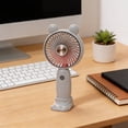 thumbnail image 4 of Ohufall Rechargeable Mini USB Handheld Fan Portable Small Cooling Fan Ideal For Outdoor And Student Use, 4 of 5