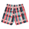 thumbnail image 7 of FORMRS Boys Swim Trunks Quick Dry Mesh Liner Boardshorts Sizes XS-XL, Red Teal Stripes, 7 of 7