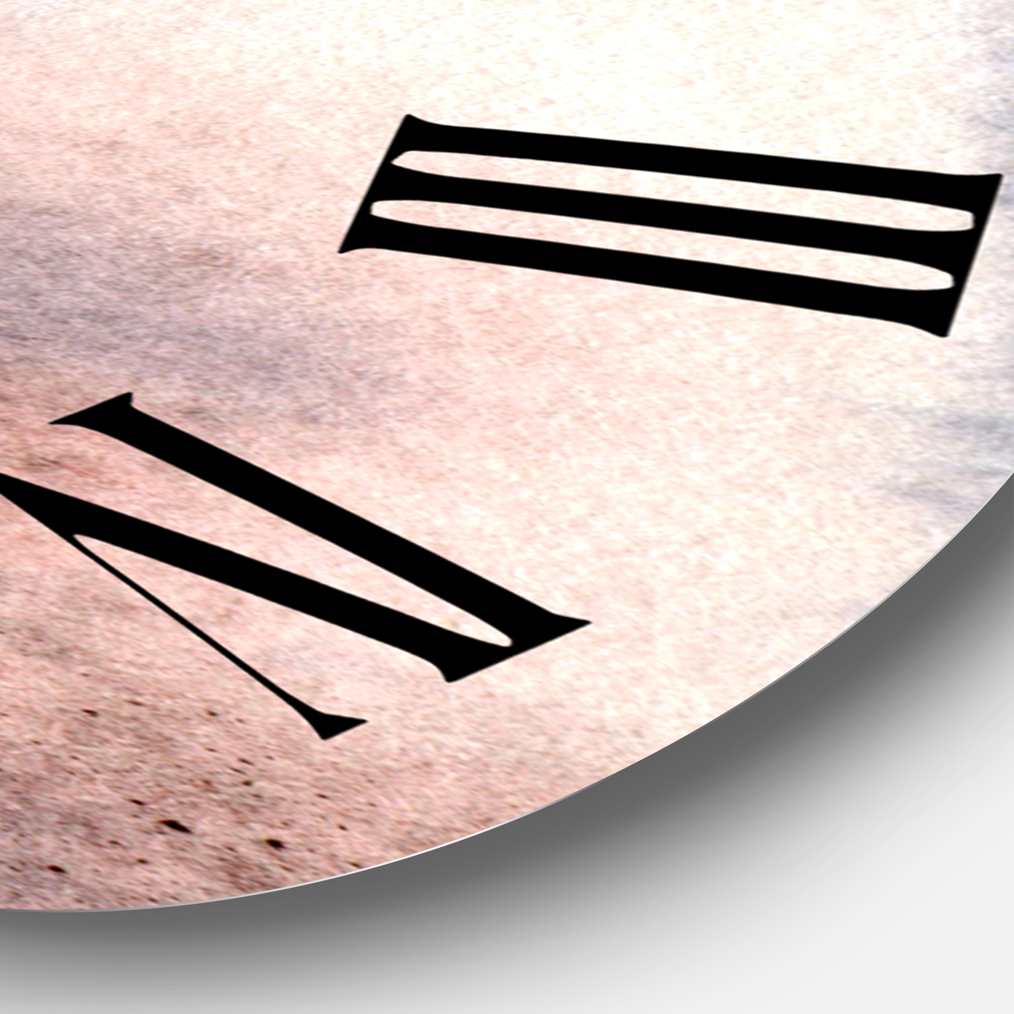 Designart 1 in Quartz Modern/Contemporary Wall Clock