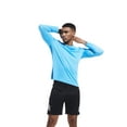 thumbnail image 7 of TELALEO 5 Pack Long Sleeve Shirts for Men Moisture Wicking UPF SPF Sun Protection Tee Shirts Workout T Shirts,L, 7 of 7