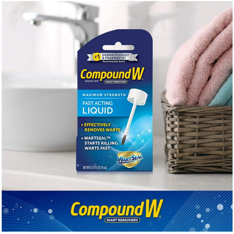 Compound W Wart Remover, Maximum Strength, Fast-Acting Liquid « Discount  Drug Mart