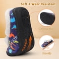 thumbnail image 4 of JOINFREE Kids Boys Girls Slippers Memory Foam Fuzzy Slip-On House Shoes Indoor Outdoor, 4 of 9