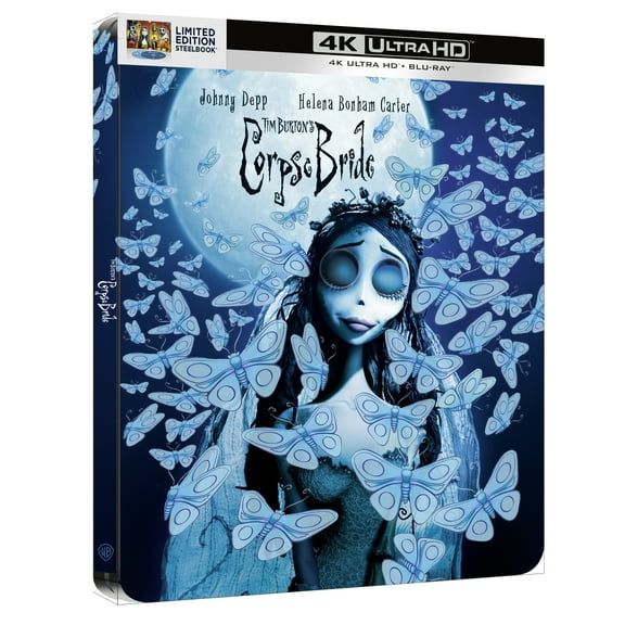 Tim Burton's Corpse Bride Limited Edition 4K UHD Steelbook (4K Ultra HD)