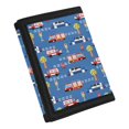 thumbnail image 2 of Chririnla Emergency Vehicle Youth Wallet for Sports, Polyester Trifold Money Organizer with Magic Sticker, Wear Resistant Children Wallet, 2 of 7