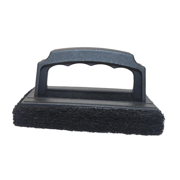 Cepillo de limpieza para barbacoa con agarre ergonómico, juego de herramientas resistentes para parrilla para el hogar y el exterior. Cabezal de estropajo