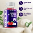 thumbnail image 3 of Suplemento vitamático en gomitas de melatonina, 30 mg, 60 porciones, 3 of 6