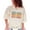 Ivory, variant on New York, United States of America or USA State Themed, Groovy Retro Wavy Text, Ivory Comfort Colors T-Shirt, Small