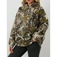 thumbnail image 4 of Brythos Hoodies,Cold-Water Washable Graphic Hoodies,Bold Camouflage Style Hoodies for Women,Multicolor,L, 4 of 5