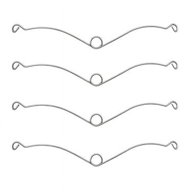 4 Pcs S99140208 Grille Springs Clips Fit for Fans,Bathroom Ceiling Fan,Light Unit,Grille Springs Replacement Compatible