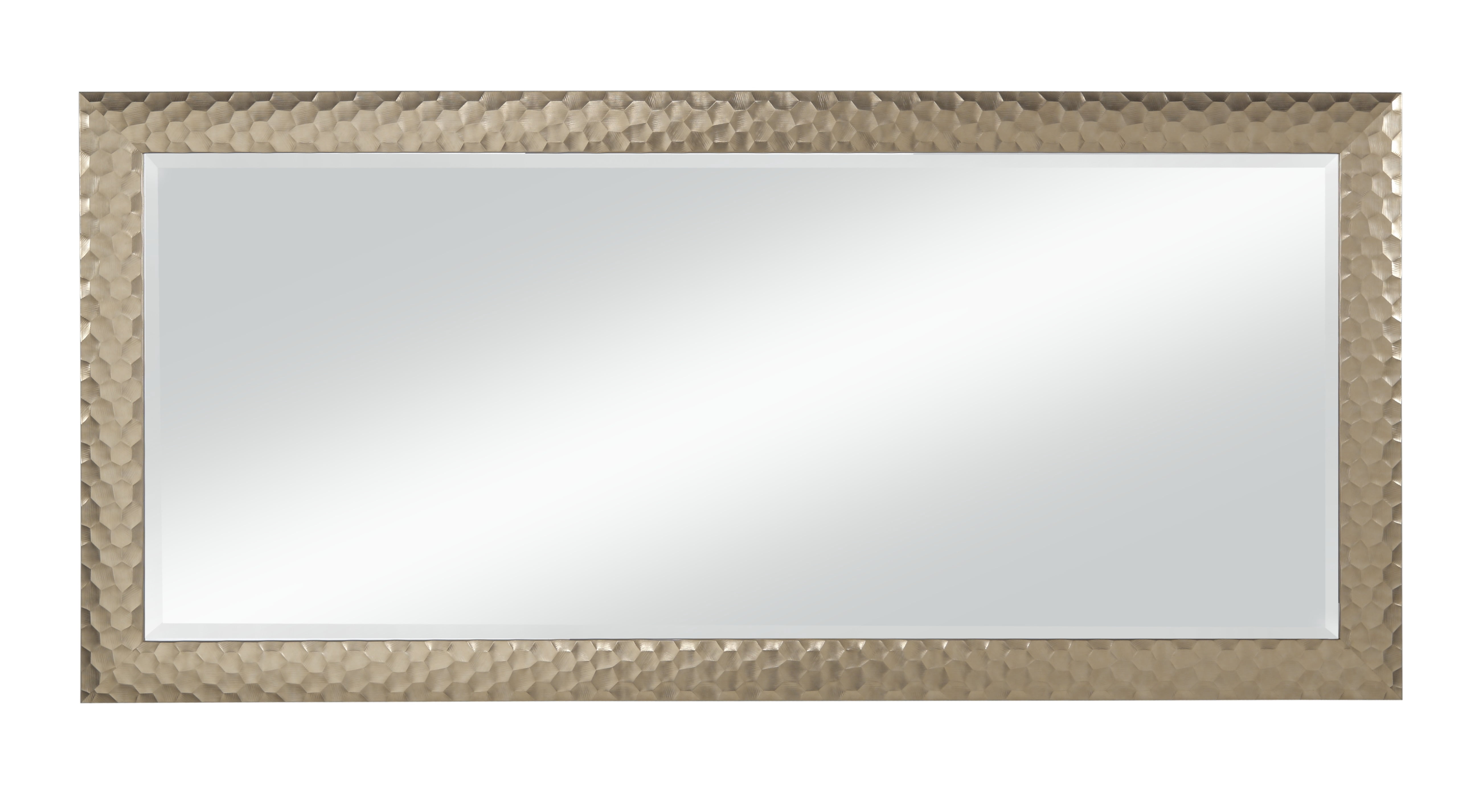 Full Length Leaner Mirror Glam Metallic Bronze 64" x 30" by Martin Svensson Home