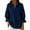 #04 Navy 【New Styles: Mix, Match & Maximize Value】, variant on Women's Casual 3/4 Sleeve Lapel Neck Shoulder Down Top Shirts Blouses Solid Color Soft Business Office Vacation Travel Fashion Essential | CSEONE,Army Green L