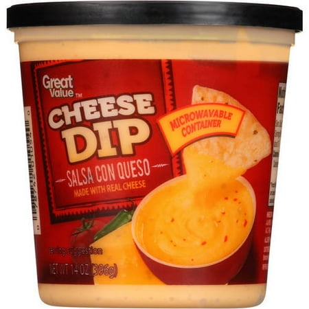 Great Value Salsa Con Queso Cheese Dip, 14 oz