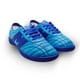thumbnail image 2 of Manriquez Botines de fútbol piel niño tachones turf césped artificial azul, 2 of 5
