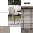 thumbnail image 5 of Vineego Set of 2 Outdoor Wicker Barstools Patio Bar Stools with Footrest and Armrest for Backyard,Gray, 5 of 7