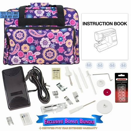 Janome HD3000 Sewing Machine with Exclusive Bonus Bundle