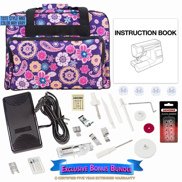 Janome HD3000 Sewing Machine with Exclusive Bonus Bundle