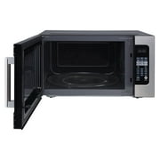 Magic Chef 2.2 cu ft Countertop Microwave Ovens in Silver Stainless Steel