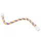 thumbnail image 1 of Percha De Cuerda Para Pájaros, Soporte Colorido Para Cuerda De Loro Trepador, Flexible, Seguro, Soporte Estable Para Cacatúas Para Periquitos, 1 of 7